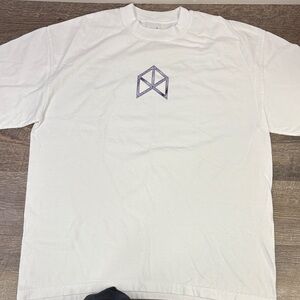 RAWGEAR Men’s Graphic T-Shirt – White – Size Large